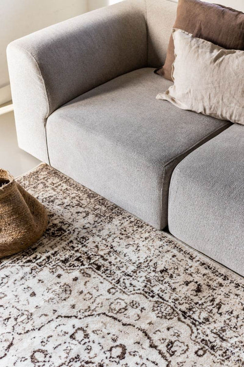 Interieur05 Vintage vloerkleed Arya bruin/beige - 225 x 160 cm