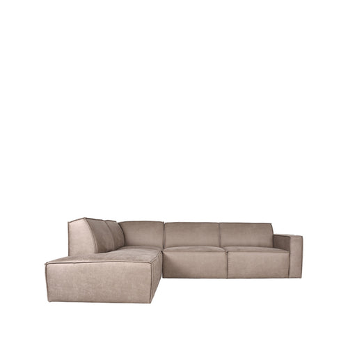 LABEL51 Bank Kay 2,5-Zits Hoek Links - Taupe - 283x218x80cm - vtwonen shop