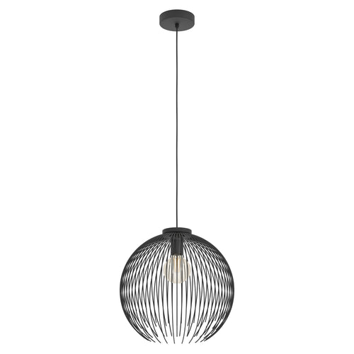 EGLO hanglamp Venezuela - e27 - ø 40 cm - zwart
