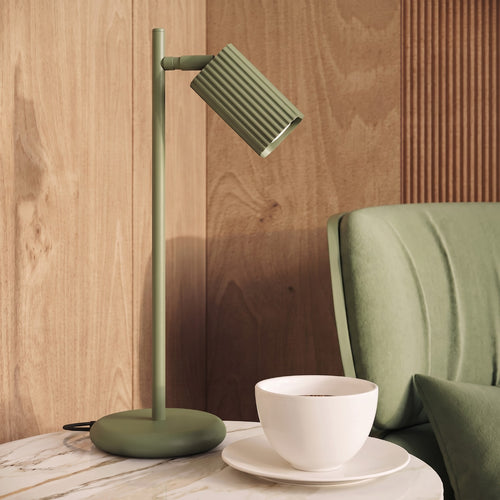 Sollux Lighting Plafondlamp RAYO 2 olijfgroen - 30x6x16,5cm