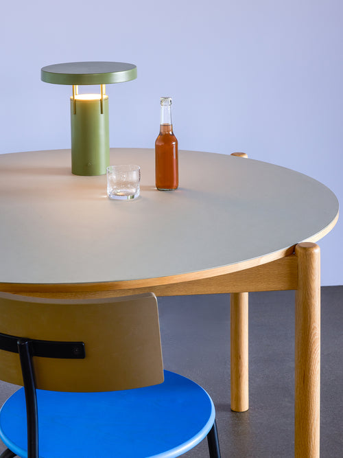 Hübsch lamp BringMe - acryl/ijzer - ø18xh20cm