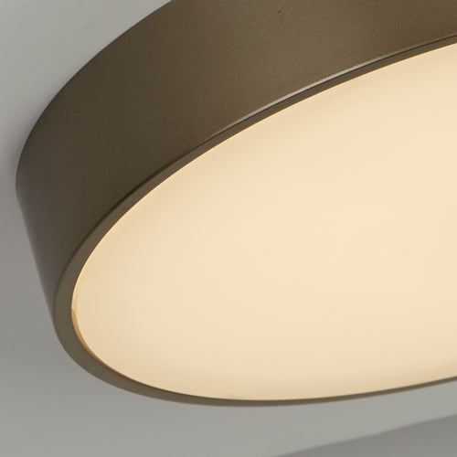 Searchlight Palma LED-inbouwlamp, brons polycarbonaat met