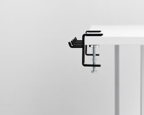 Yamazaki Tafelrand Haakjes - Tower - Zwart - vtwonen shop