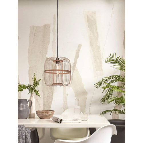 GOOD&MOJO hanglamp Hokkaido - bruin - Ø38cm - vtwonen shop