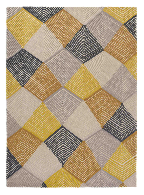 Laagpolig vloerkleed Harlequin Rhythm Saffron 40906 250x350 cm - vtwonen shop