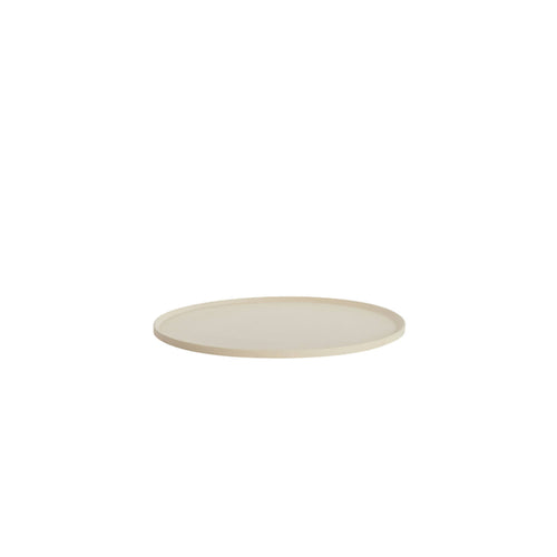 Light & Living decoratie schaal Maes - wit - 40x40x1.5 cm