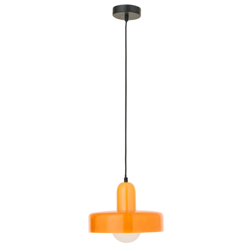 J-Line hanglamp Retro - glas - oranje