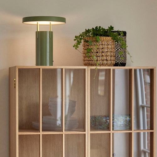 Hübsch kommen Confetti - glas - ø15xh7, ø26xh8cmcm - vtwonen shop