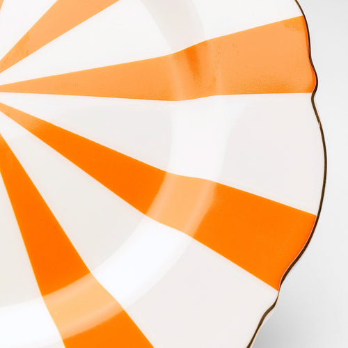 Kare Design Borden Harlequin Ø22cm oranje (6/set) - vtwonen shop
