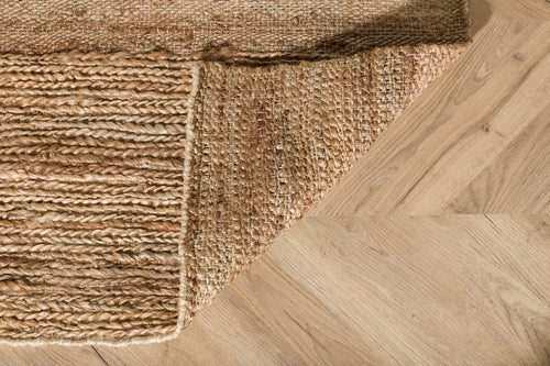 Rebellenclub Vloerkleed Melan - 400 x 300 cm - Naturel Jute - vtwonen shop