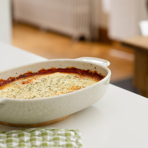 Salt & Pepper - Ovenschaal 41x24xH6,5cm vanille Blush