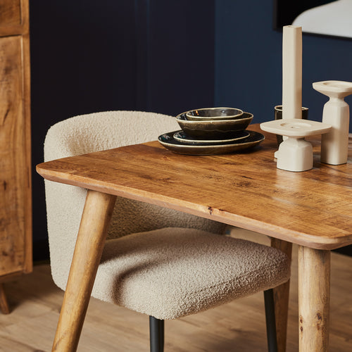 Starfurn  eettafel Omaha - bruin - 90x90x76cm