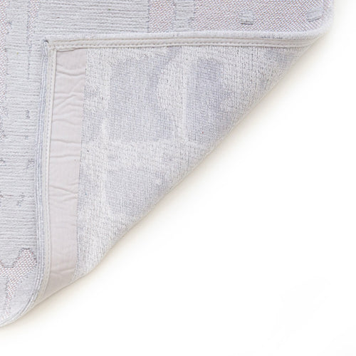 Louis De Poortere binnen & buiten machinewasbaar vloerkleed Structures Baobab van 70% gerecycled PET - grijs - 170x235cm