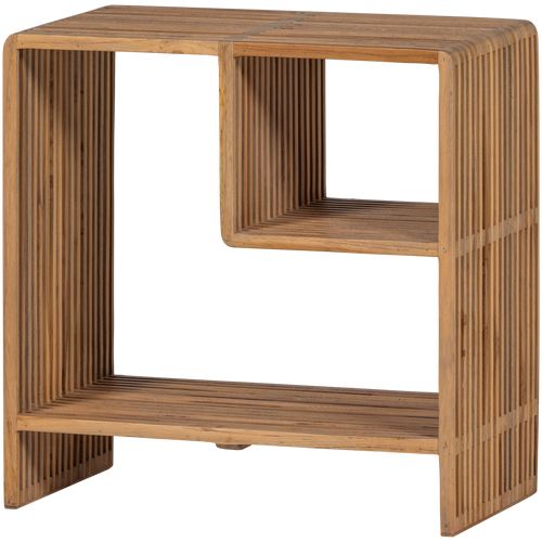 WOOOD sidetable recycled teak Jasmijn - Naturel - 55x55x30