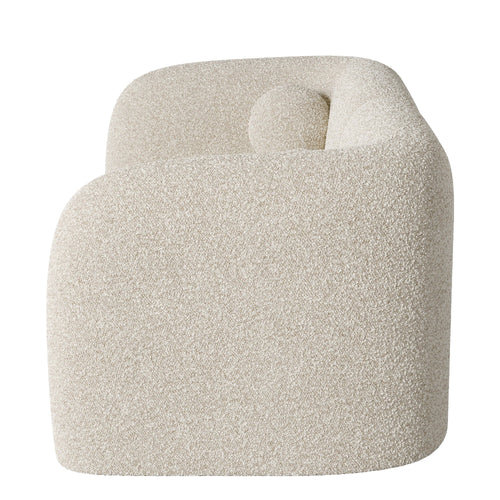 Sia Home - Bank NOLA - bouclé-stof crème 168cm