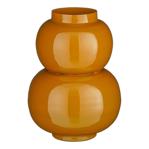 Mica Decorations Boyd Vaas - H37 x Ø26 cm - Metaal - Bruin