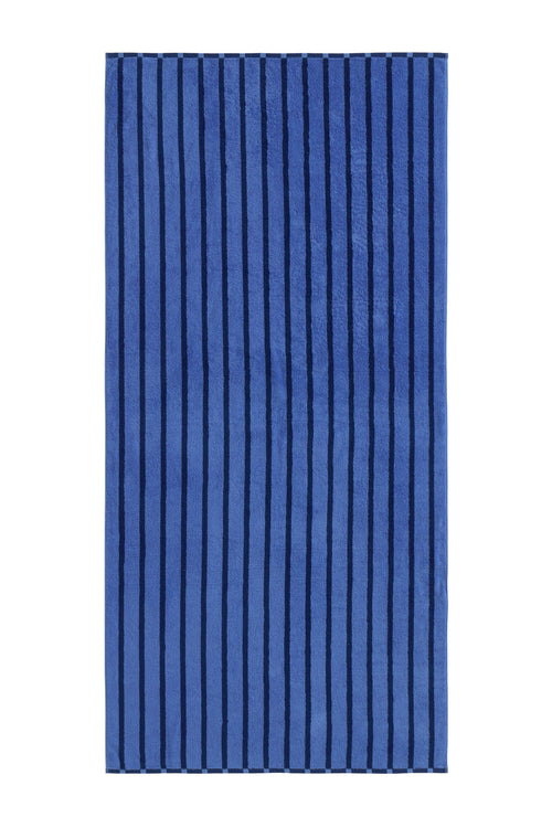 Calma House Strandhanddoek Saturno - Donkerblauw - 100x180