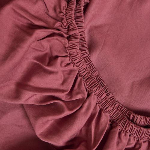 Coco & Cici - Kids - Hoeslaken TENCEL Twill Dusty Rose - 60x120x15