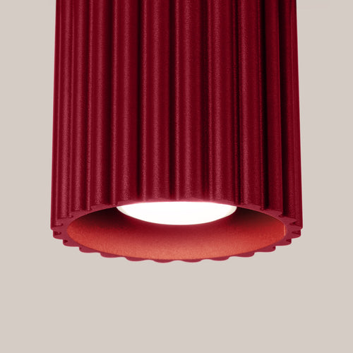Sollux Lighting Plafondlamp AURA 1 bordeaux GU10 - 10x10x10cm