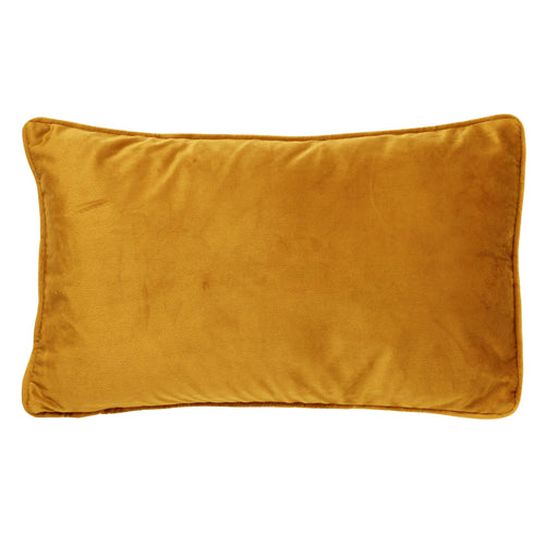 FINN - sierkussen 30x50 cm - velvet - lendekussen - Chai Tea - geel