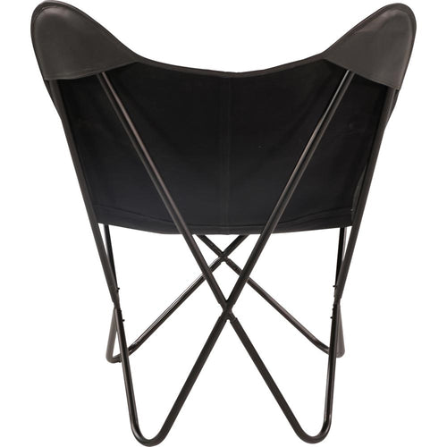Lesli Living bistrostoel Buffalo - zwart - 75x75x87cm