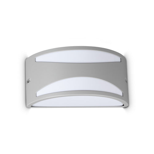 Ideal Lux REX Buitenwandlamp, grijs, 1x E27, IP44