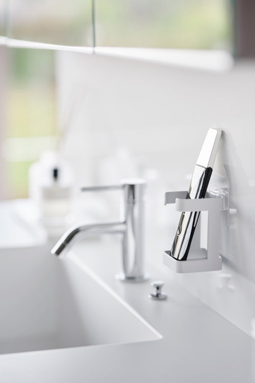 Yamazaki Zelfklevende Skincare Apparaten Houder - Tower - Wit - vtwonen shop