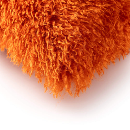 IBBY - sierkussen 40x60 cm - gerecycled - fluffy - Apricot Orange - oranje