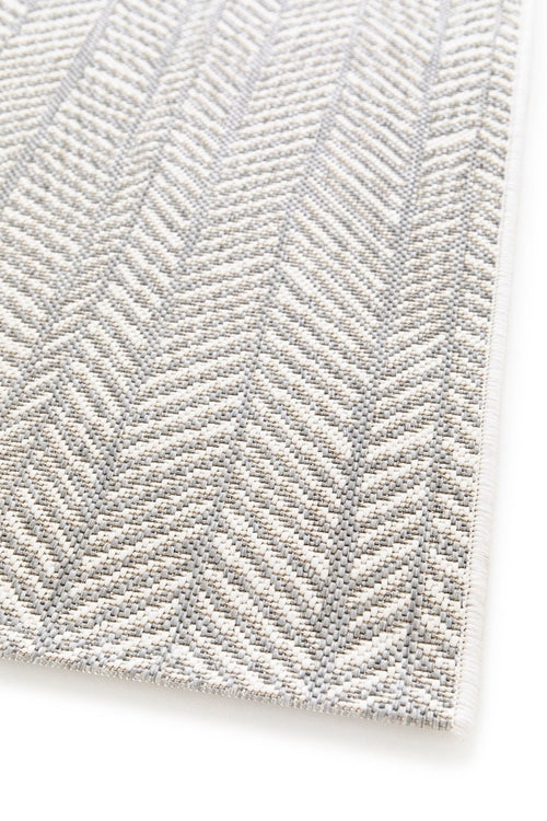 AFK Living vloerkleed Sylve - voor binnen en buiten - grijs - 120 x 170 cm