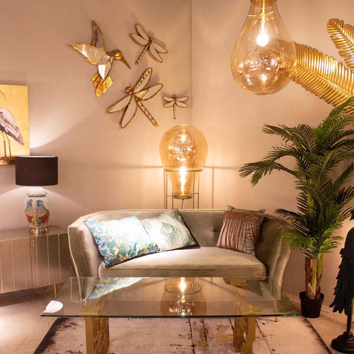 Kare Design Wanddecoratie spiegel libel 47cm - vtwonen shop