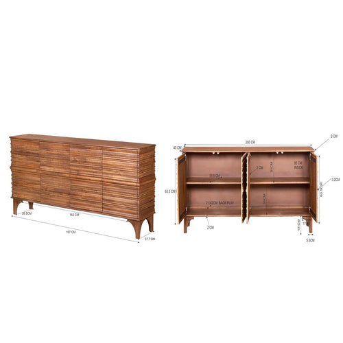 Kare Design Dressoir Santos 4 deuren