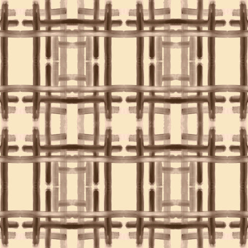 Behang Mondriaan Stripes beige - vtwonen shop