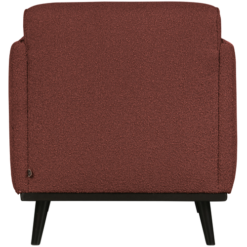 WOOOD fauteuil Statement - Polyester - Chestnut - 77x72x93 - vtwonen shop