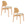 Zuiver Sunrise Eetkamerstoelen Hout Naturel - Set van 2
