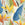 Sanders & Sanders fotobehang bladeren blauw, groen en geel - 424 x 280 cm - 640835