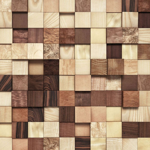 Sanders & Sanders fotobehang 3d beige en bruin - 368 x 254 cm - 612265