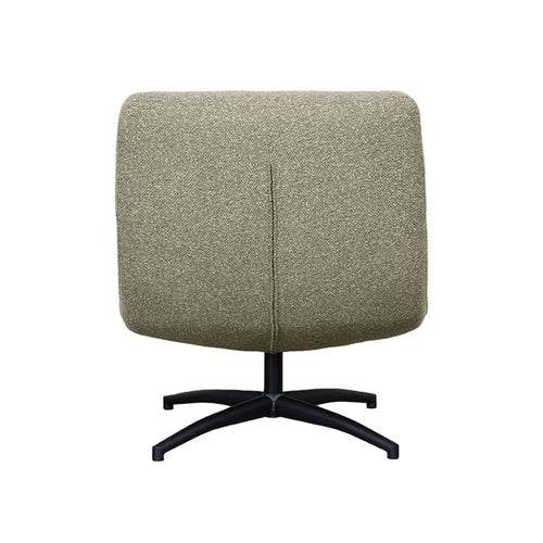LABEL51 Fauteuil Calix - Naturel Bouclé - Draaibaar