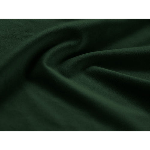 Cosmopolitan Design - Rechter hoekbank Chicago 3-zits, flueel flessengroen - 167x234x78cm