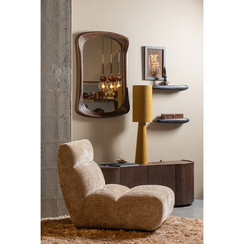 WOOOD fauteuil Observe - Polyester - Clay - 82x75x96 - vtwonen shop