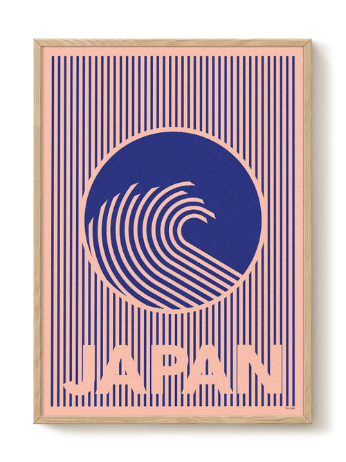 Rosi Feist - Great Wave Of Japan - PSTR studio Kunst Poster - vtwonen shop