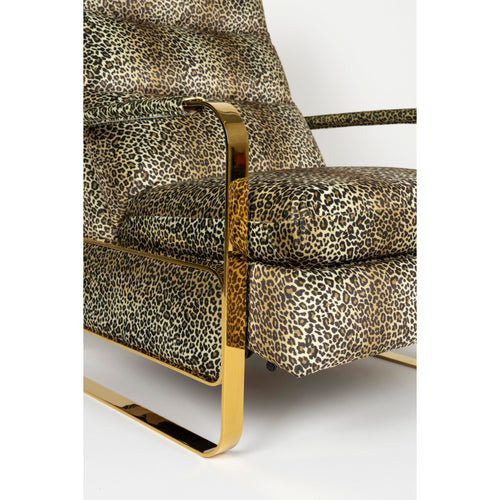 Bold Monkey Relax Like Chandler Recliner fauteuil panter - Bruin - vtwonen shop