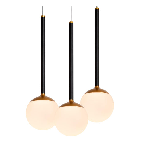 Lucide hanglamp CALINA - Geïntegreerde LED - Zwart - vtwonen shop