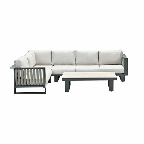 Garden Impressions loungeset Gabon taupe R - 5-delig