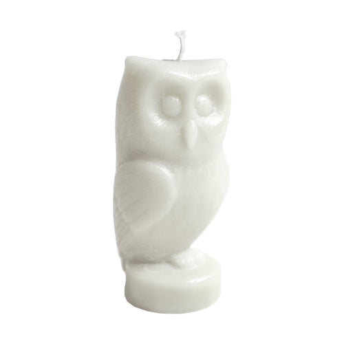 Return to Sender Kaars wit wijze uil in craft doosje