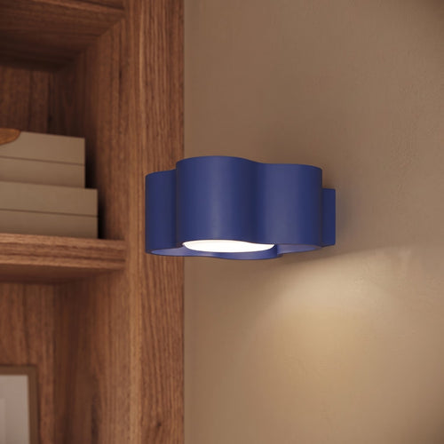 Sollux Lighting Wandlamp OVIO ultramarijn Gx53 - 12x14,5x6cm