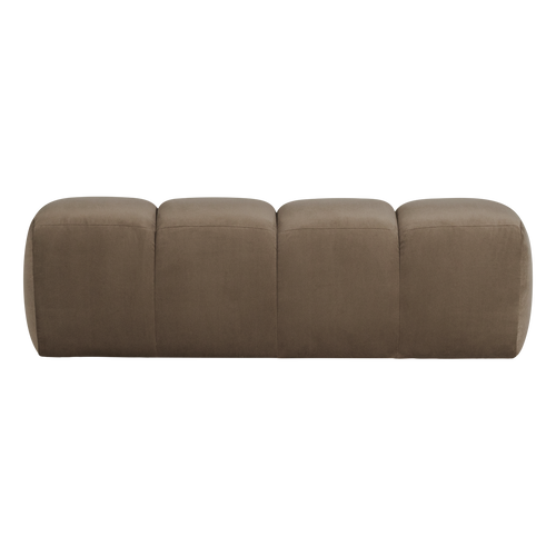 WOOOD eetbank 164 cm Mojo - Velvet - Taupe - 49x164x45
