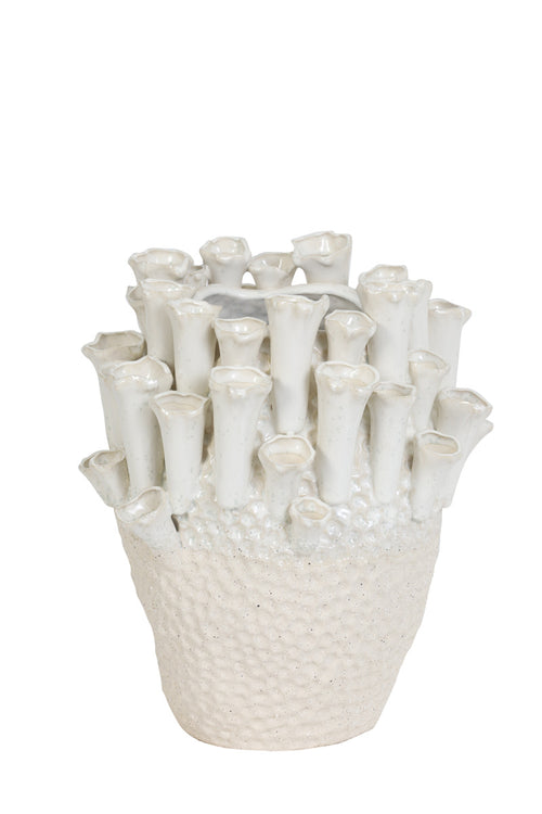 Light & Living pot  - wit - 27.5x27.5x27.5 cm