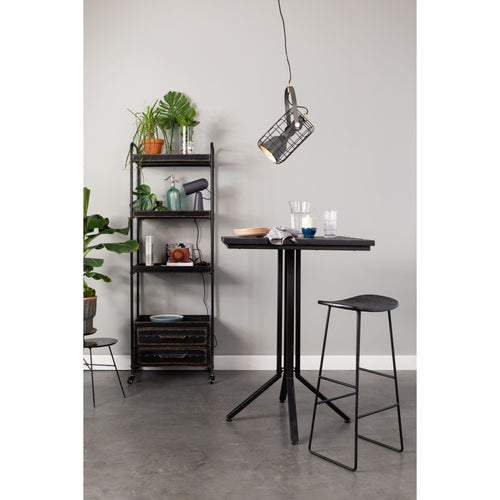 Housecraft Living Tangle Barkruk Zwart - vtwonen shop