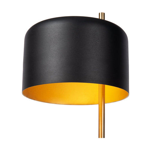 Atmooz tafellamp Pablo - zwart - Ø 20 x H 50 cm - E27