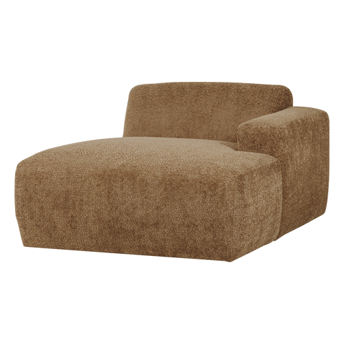 WOOOD chaise longue bank rechts Mojo Base - Wollig - H.geel - 74x112x162